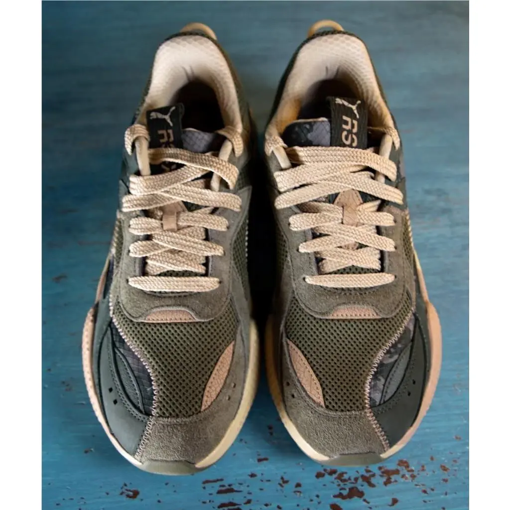 Puma shoes - RS-X Rain Map Camo - Rain Map Camo - 40209401 - Green 8