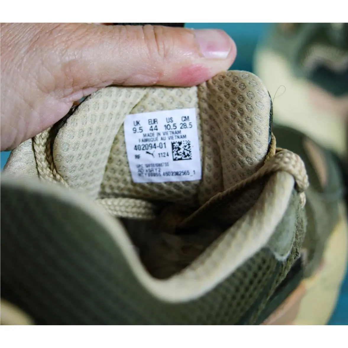 Puma shoes - RS-X Rain Map Camo - Rain Map Camo - 40209401 - Green 10