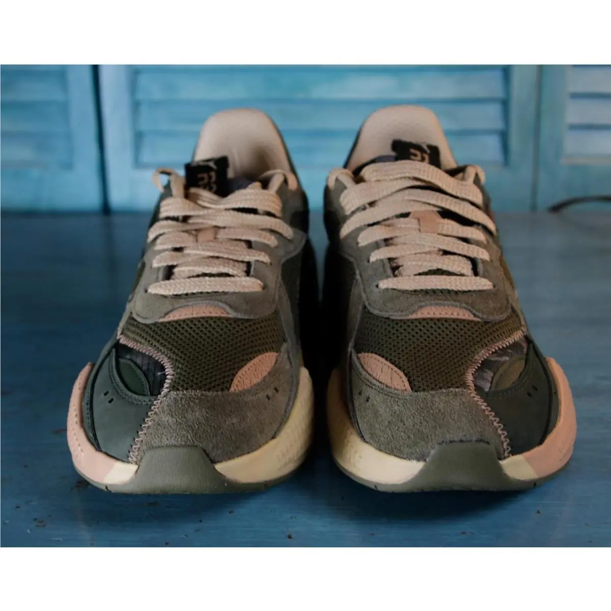 Puma shoes - RS-X Rain Map Camo - Rain Map Camo - 40209401 - Green 13