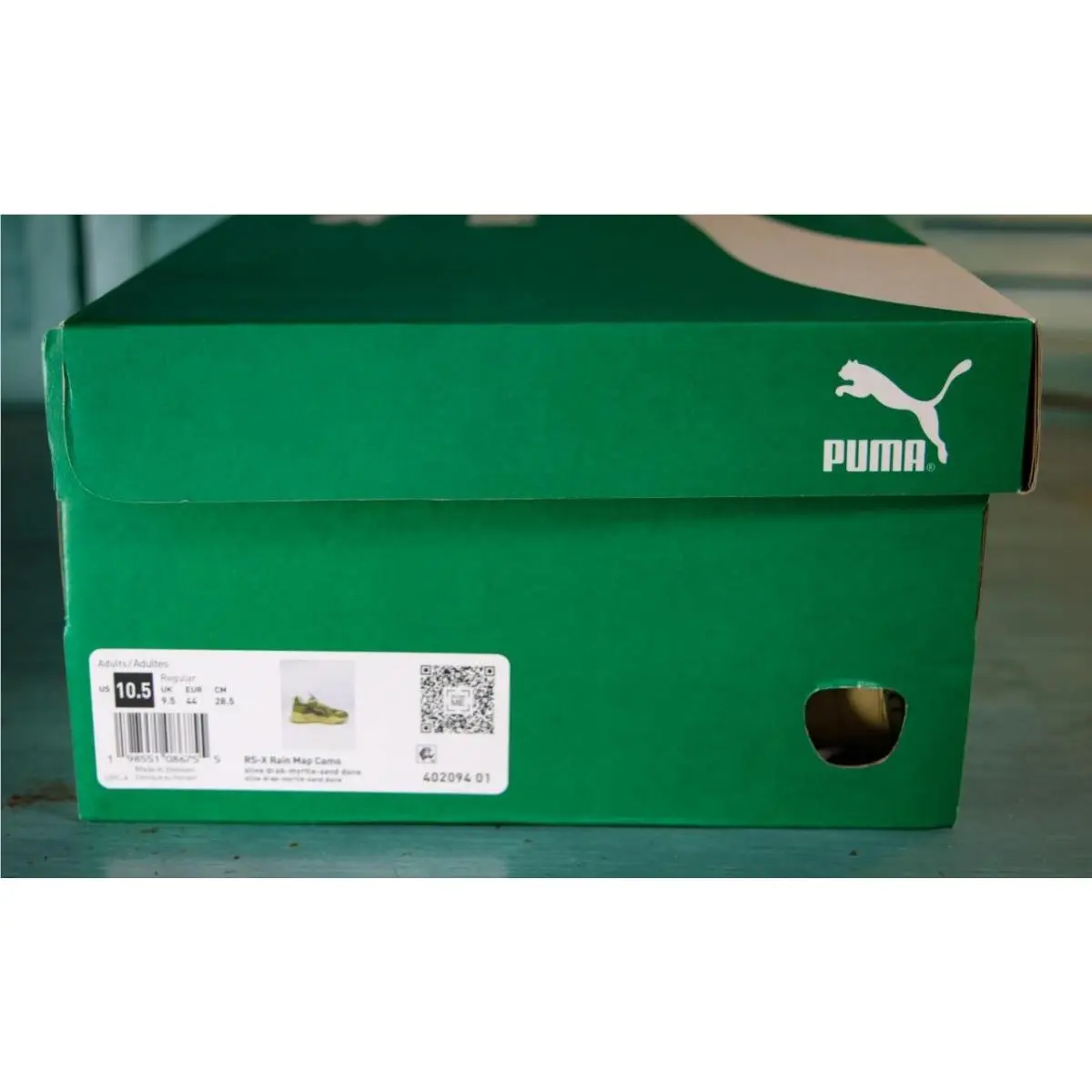 Puma shoes - RS-X Rain Map Camo - Rain Map Camo - 40209401 - Green 15