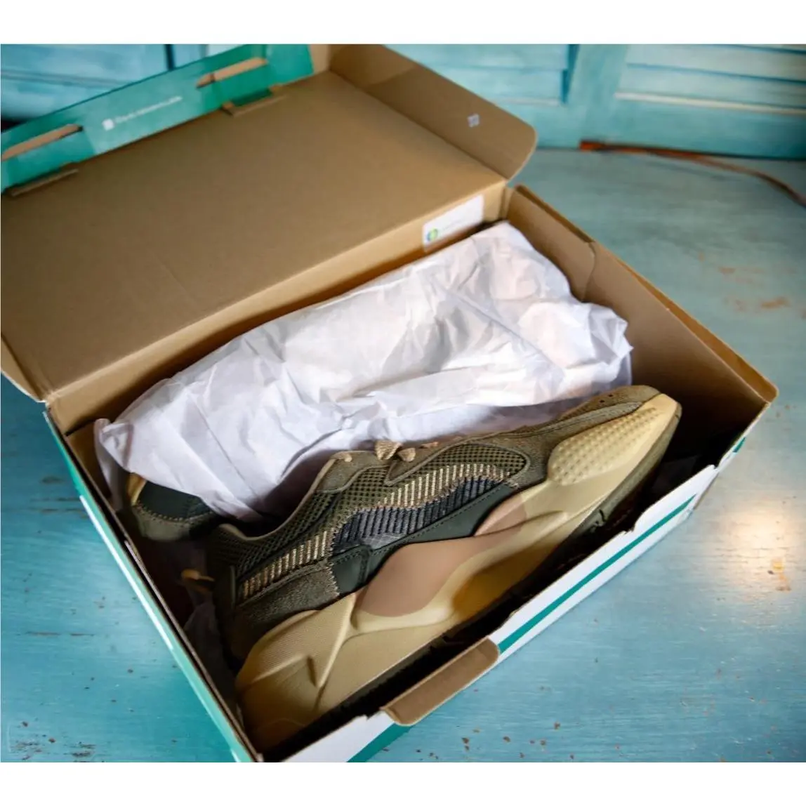 Puma shoes - RS-X Rain Map Camo - Rain Map Camo - 40209401 - Green 0
