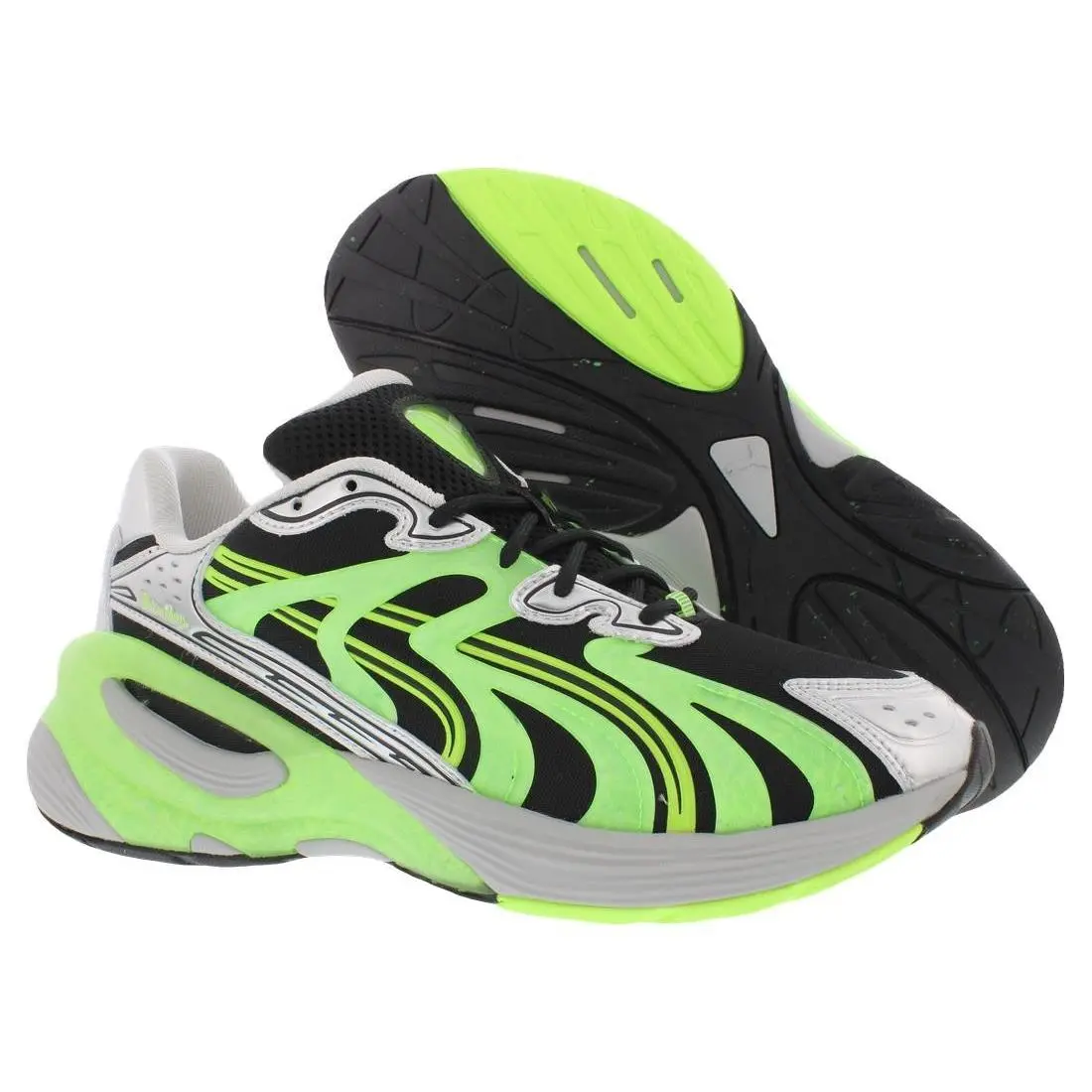Puma Inverse Mens Shoes Size 8.5 Color: Black/green Glare