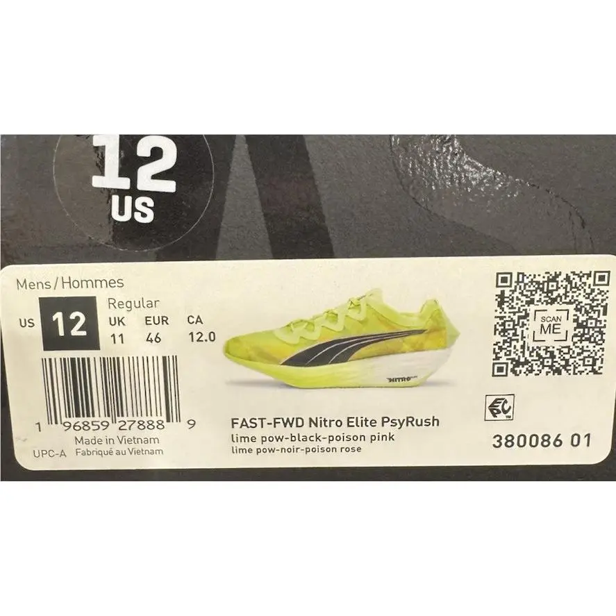 Puma shoes - FAST-FWD Nitro Elite Rush - Nitro Elite Rush - Yellow 6