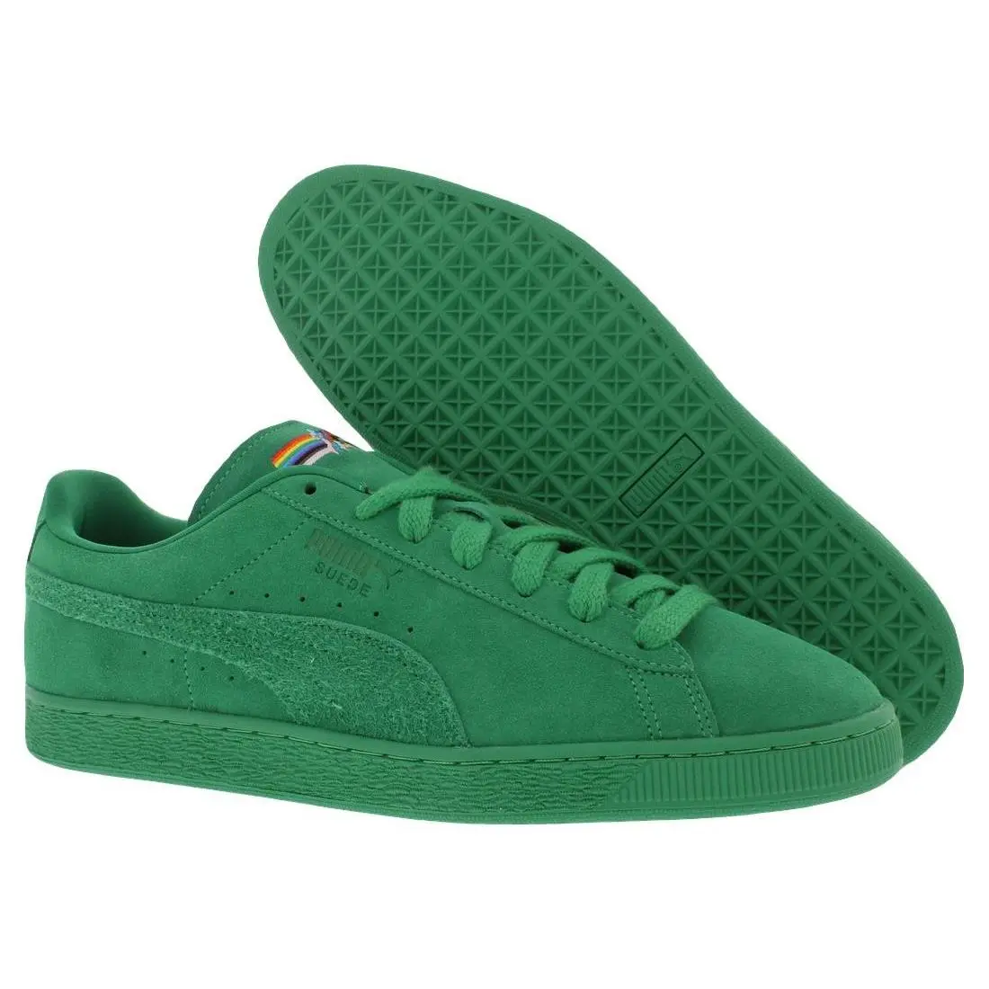 Puma Love Marathon Suede Mens Shoes Size 13 Color: Meadow/meadow