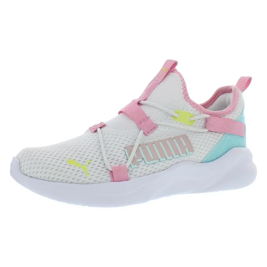 Puma shoes - White/Pink, Main: Pink (UPC: 195100888280) 3
