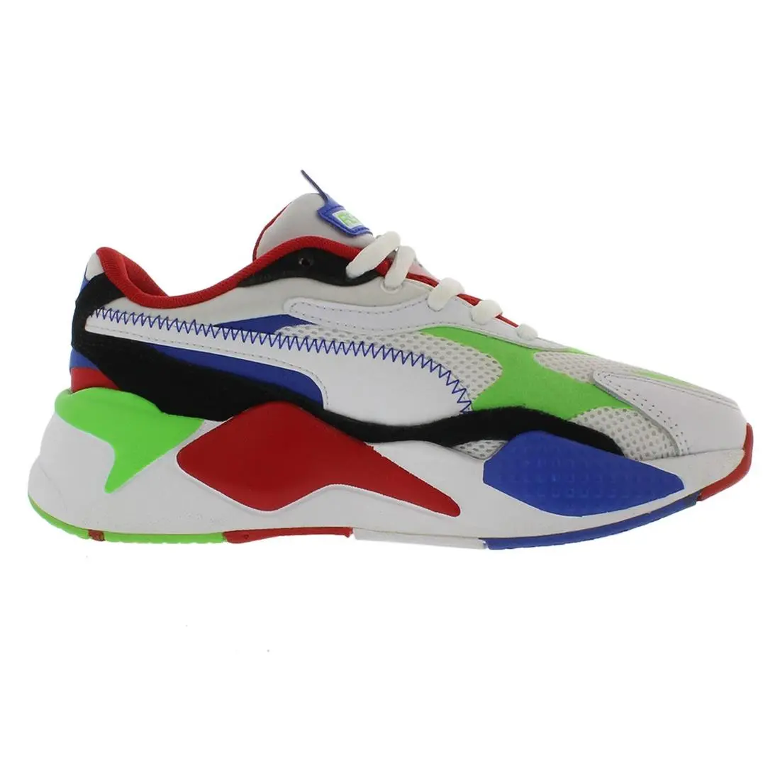 Puma shoes - 37432501 - 37432501 - White/Black/Green, Main: White (UPC: 193526443953) 1