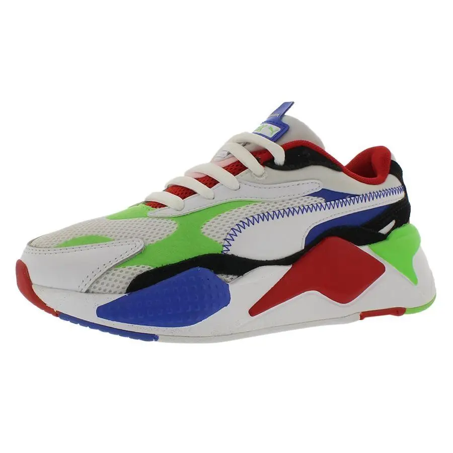 Puma shoes - 37432501 - 37432501 - White/Black/Green, Main: White (UPC: 193526443953) 3
