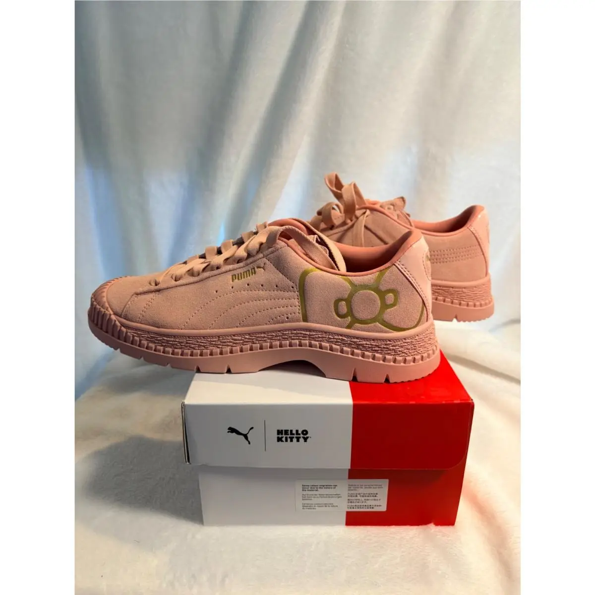 Puma shoes - 37297401 - 372974_01 - Pink/Gold 1