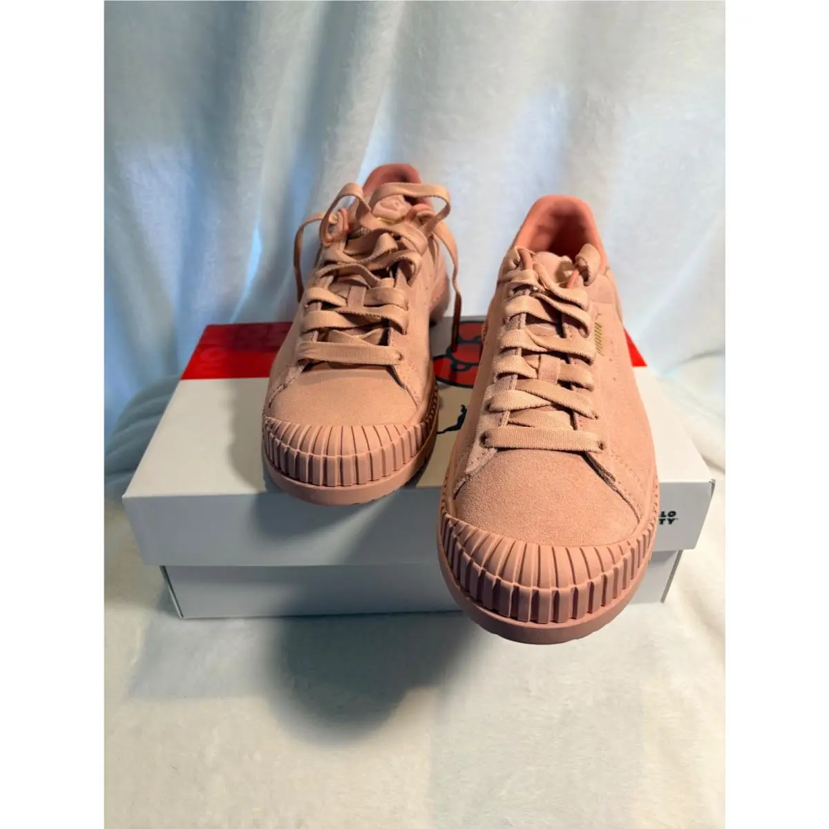 Puma shoes - 37297401 - 372974_01 - Pink/Gold 2