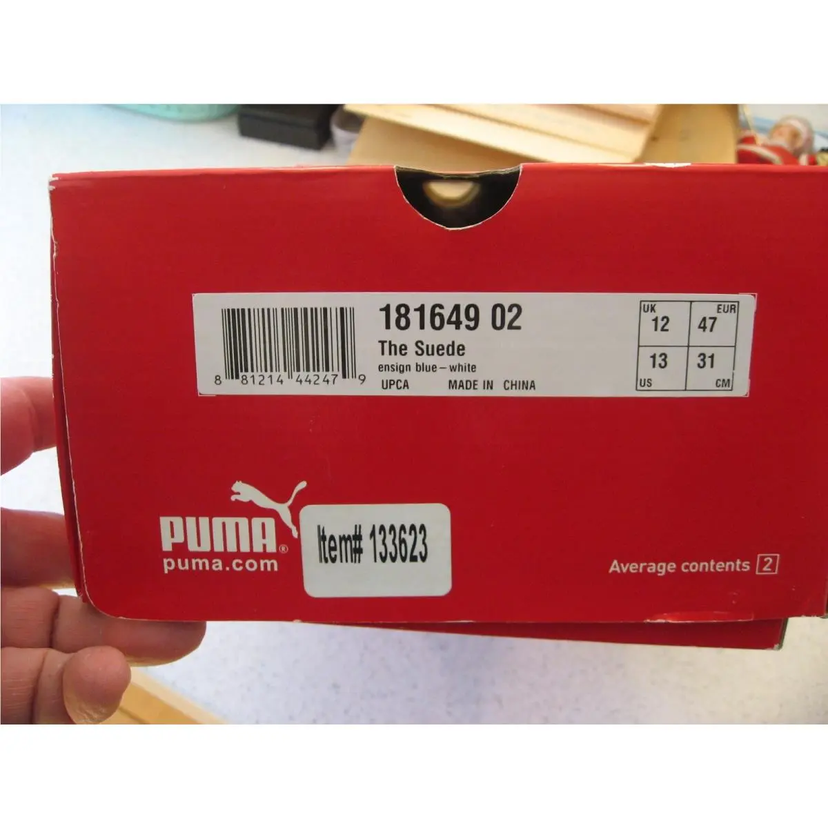 Puma shoes - PUMA Suede - Suede - 1083928 - Blue 8