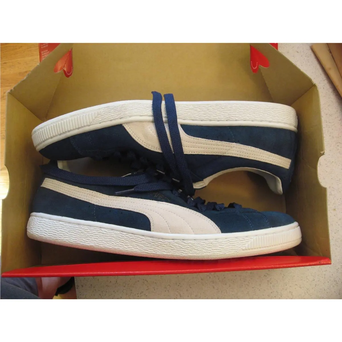 Puma shoes - PUMA Suede - Suede - 1083928 - Blue 0