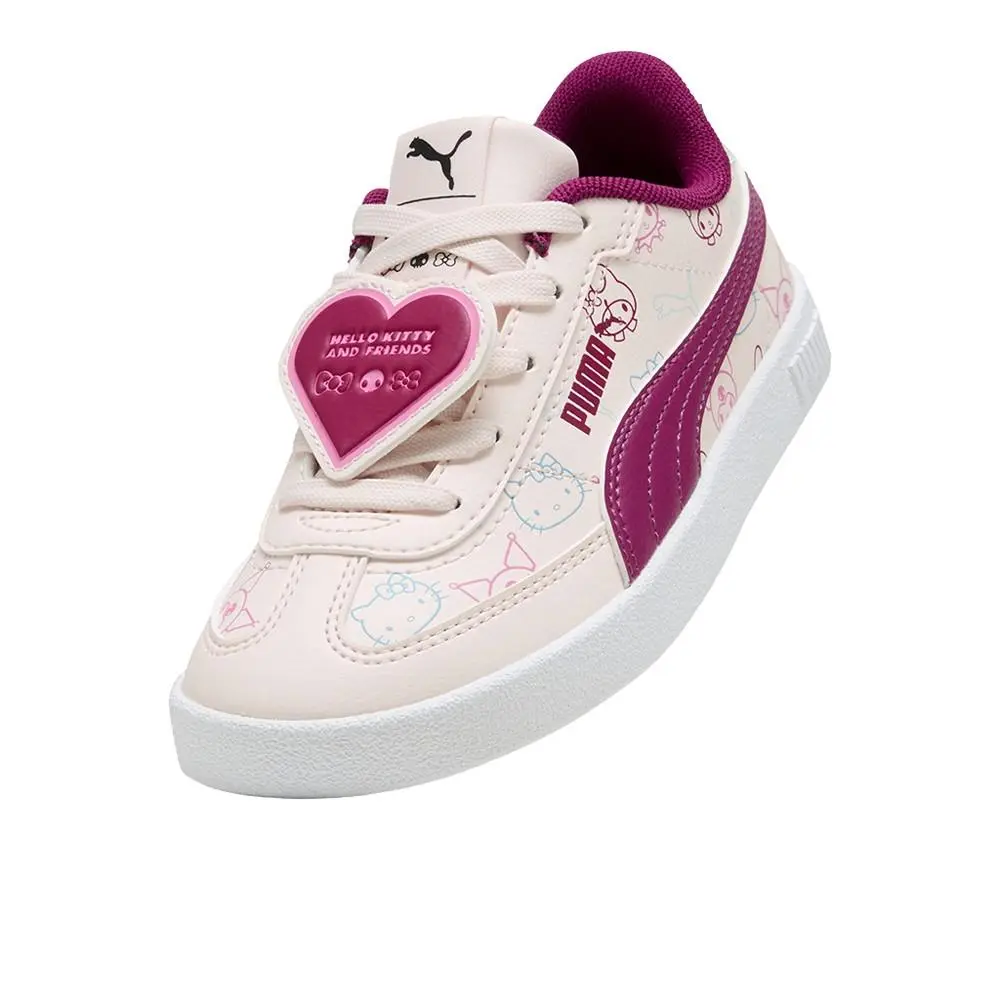 Puma shoes - PUMA Club Ii Era Hello Kitty  Friends Slip On  Youth - 40341201 - Pink (UPC: 198551915703) 4