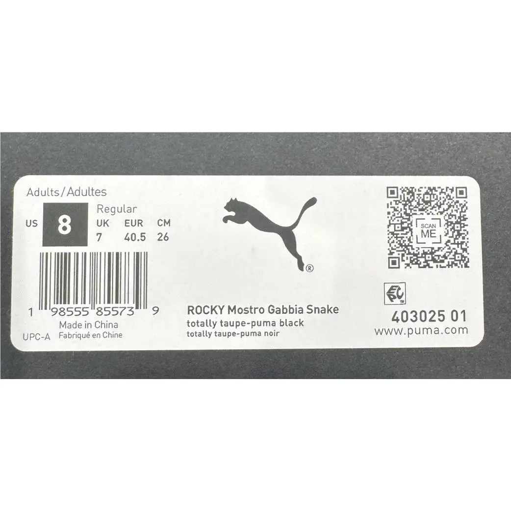 Puma shoes - Mostro Gabbia - Mostro Gabbia - Black (UPC: 198555855753) 8
