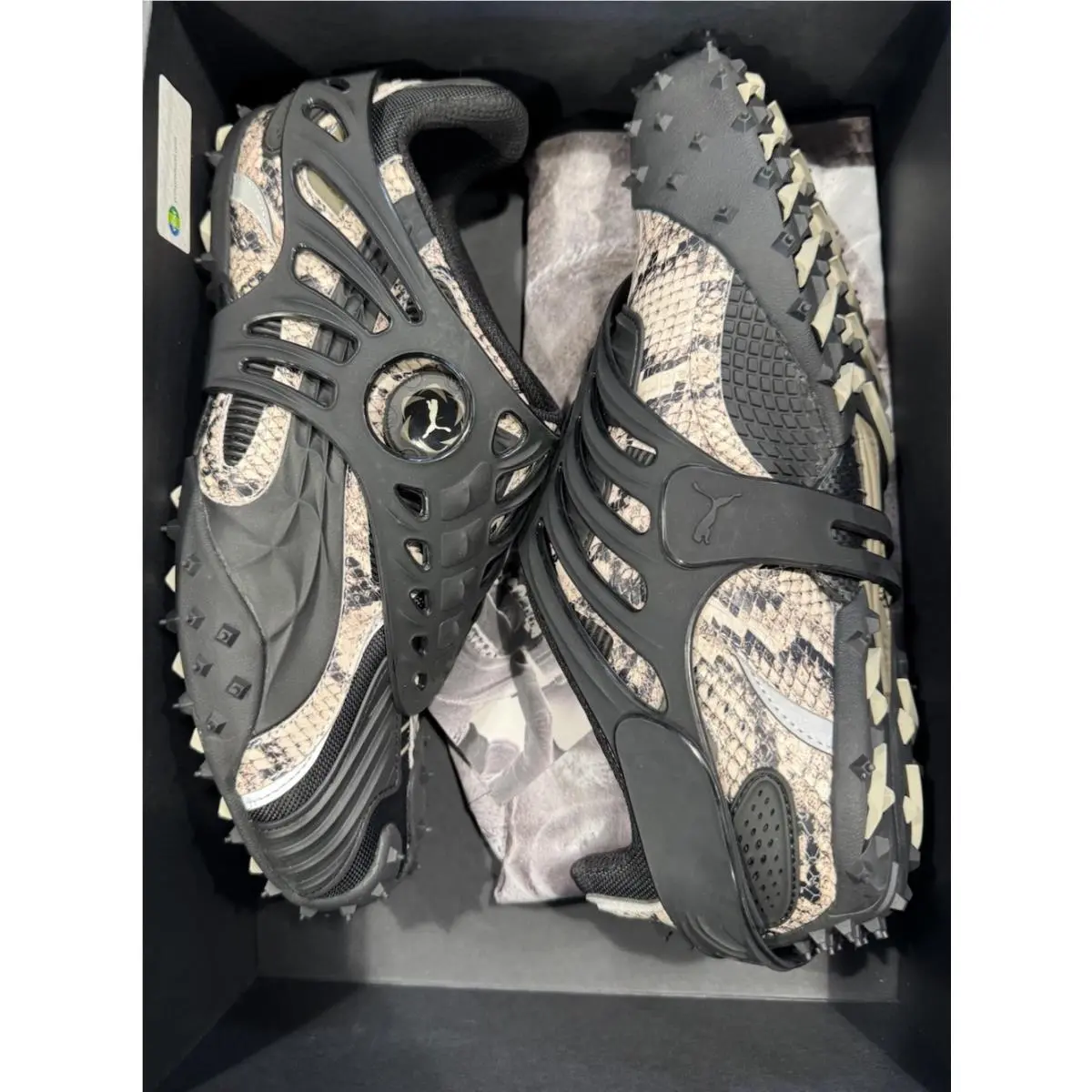 Puma shoes - Mostro Gabbia - Mostro Gabbia - Black (UPC: 198555855753) 7