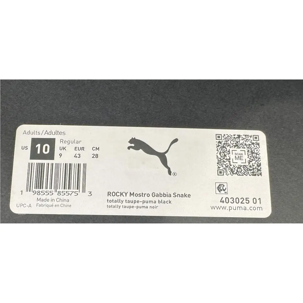 Puma shoes - Black (UPC: 198555855753) 7