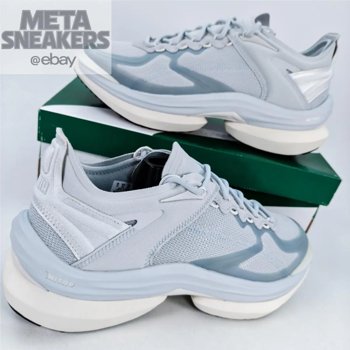 Puma shoes - PUMA Variant Nitro - Variant Nitro - 387641 02 - Platinum Grey/Nimbus Cloud 10