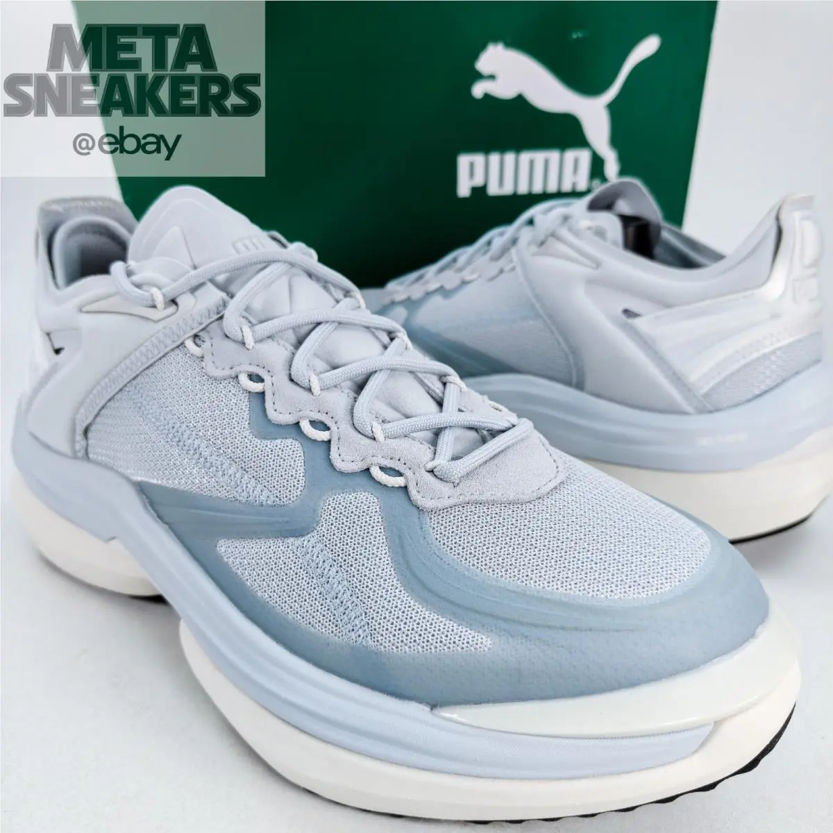 Puma shoes - PUMA Variant Nitro - Variant Nitro - 387641 02 - Platinum Grey/Nimbus Cloud 0