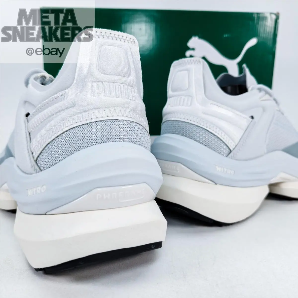 Puma shoes - PUMA Variant Nitro - Variant Nitro - 387641 02 - Platinum Grey/Nimbus Cloud 2