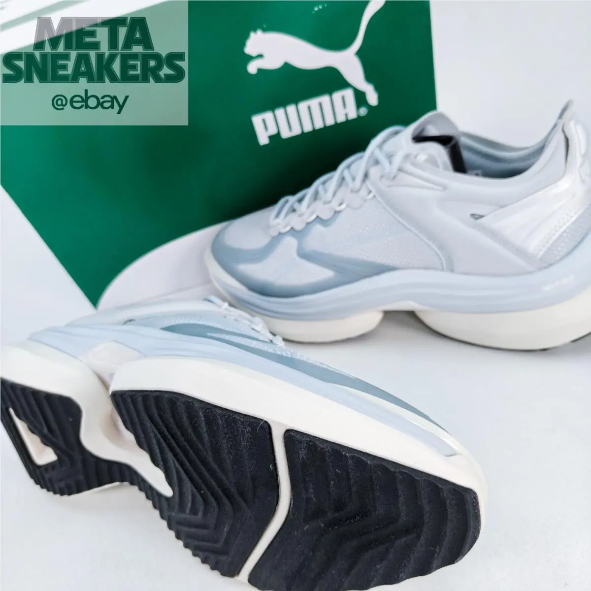 Puma shoes - PUMA Variant Nitro - Variant Nitro - 387641 02 - Platinum Grey/Nimbus Cloud 4