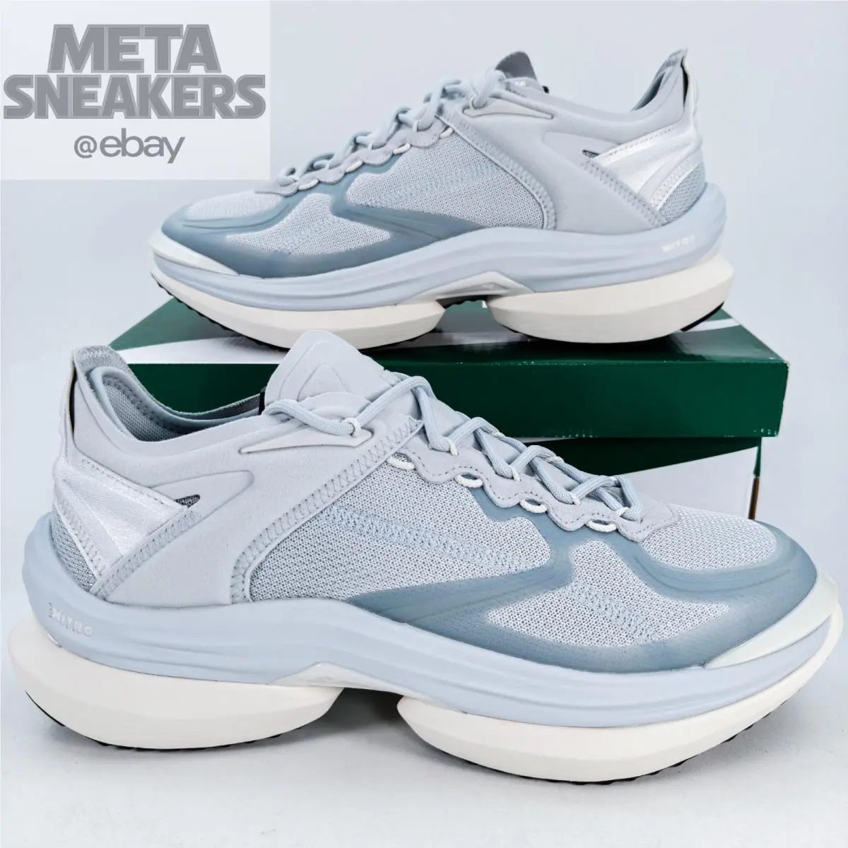 Puma shoes - PUMA Variant Nitro - Variant Nitro - 387641 02 - Platinum Grey/Nimbus Cloud 5
