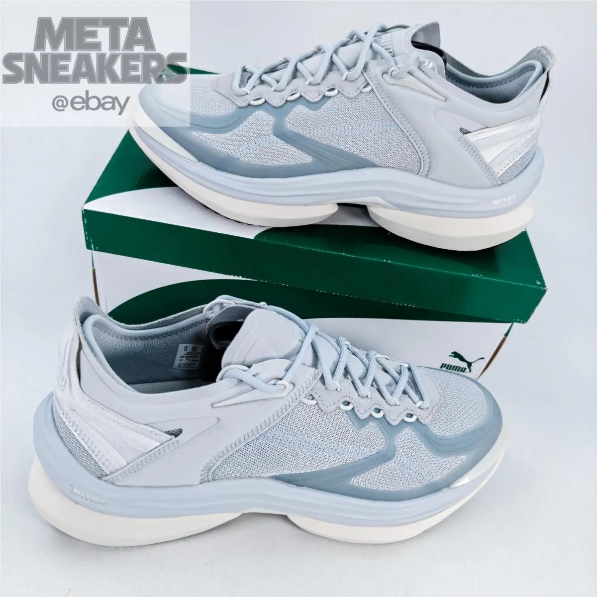 Puma shoes - PUMA Variant Nitro - Variant Nitro - 387641 02 - Platinum Grey/Nimbus Cloud 6