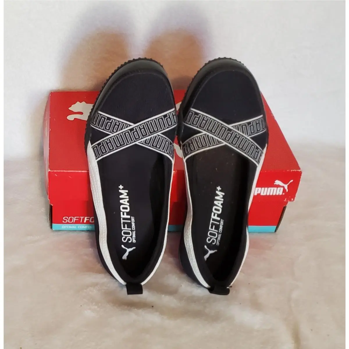 Puma shoes - PUMA Bella Ballerina - Bella Ballerina - 380156 03 - Black, White 0