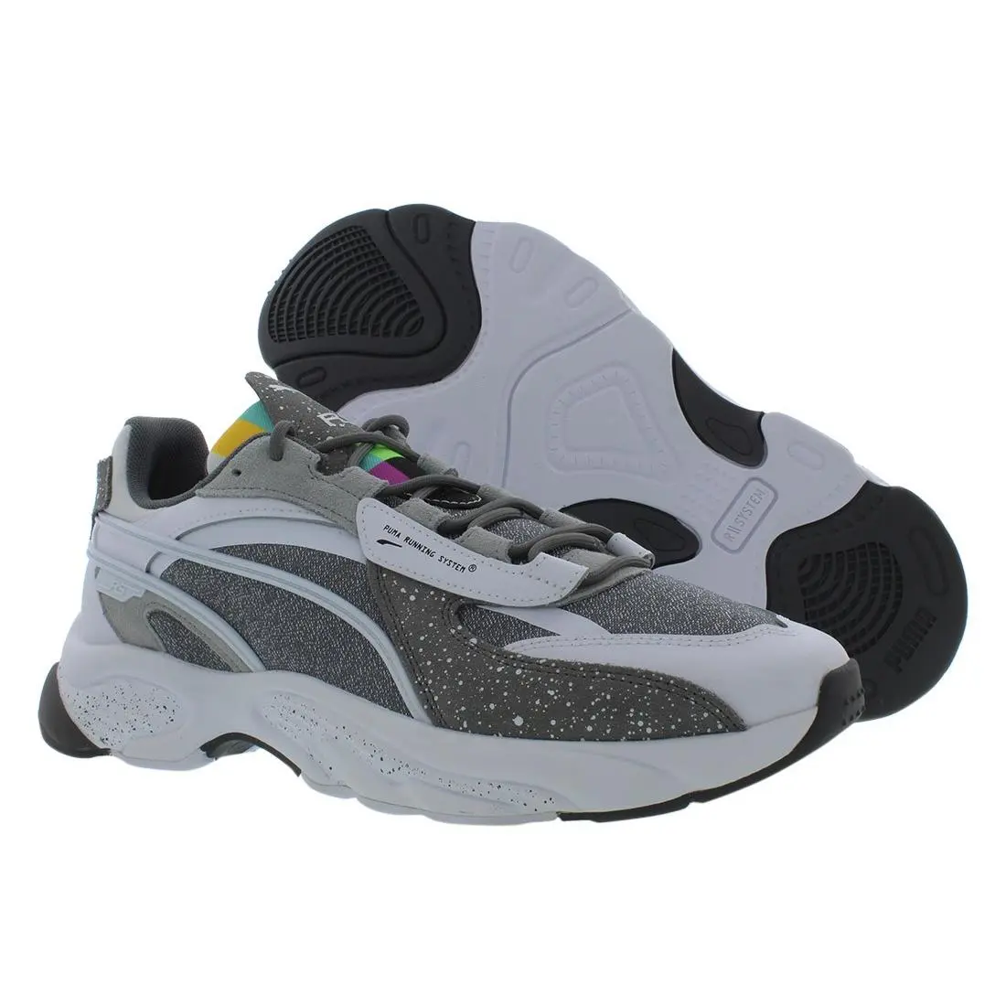 Puma Rs-connect Wn Mens Shoes Size 7.5 Color: Grey/white