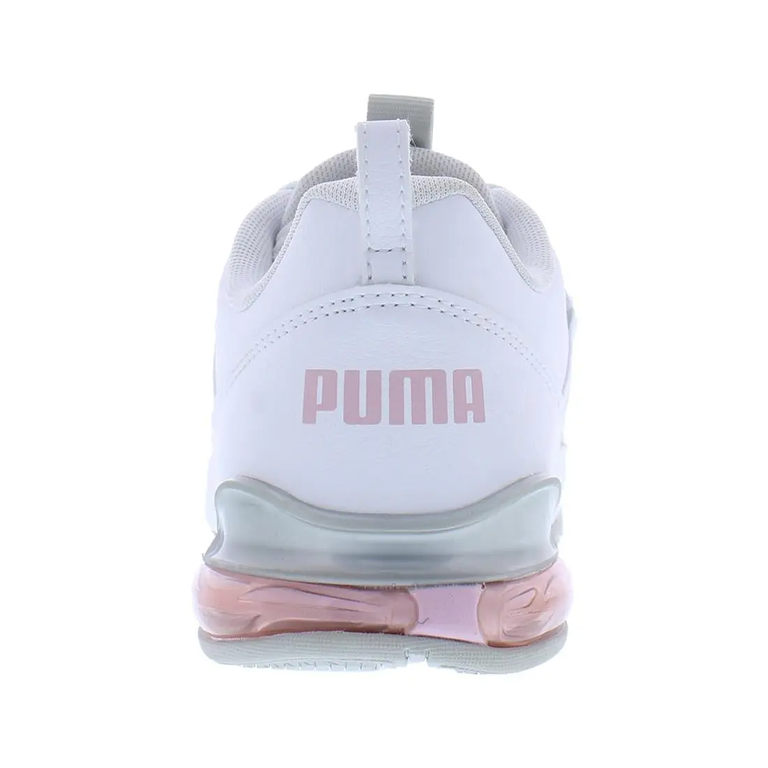 Puma shoes - White/Chalk Pink/Silver, Main: White (UPC: 195551435545) 2