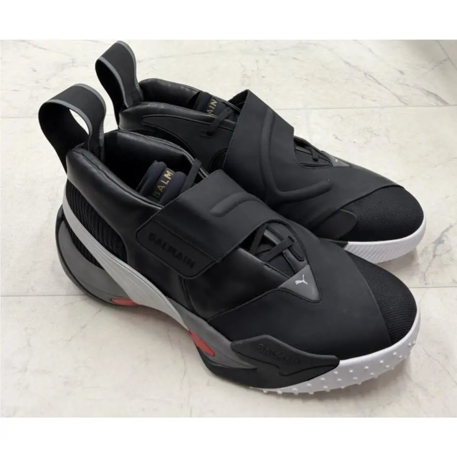 Puma shoes - PUMA Balmain Court - Balmain Court - Black 1