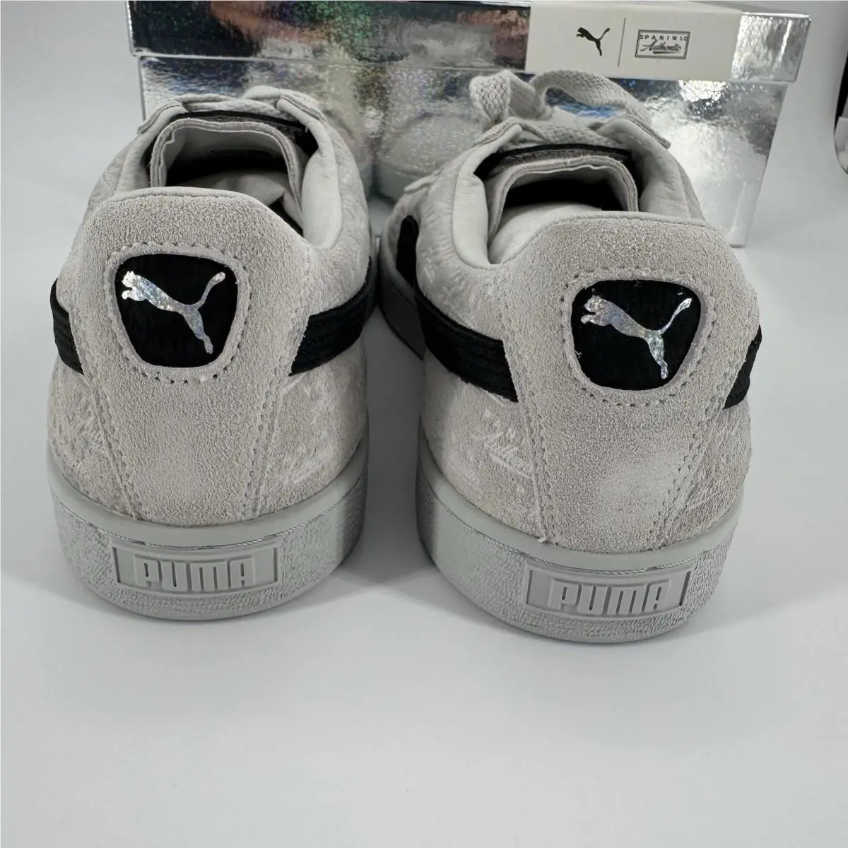 Puma shoes - PUMA Suede - Suede - 366323-01 - White 8