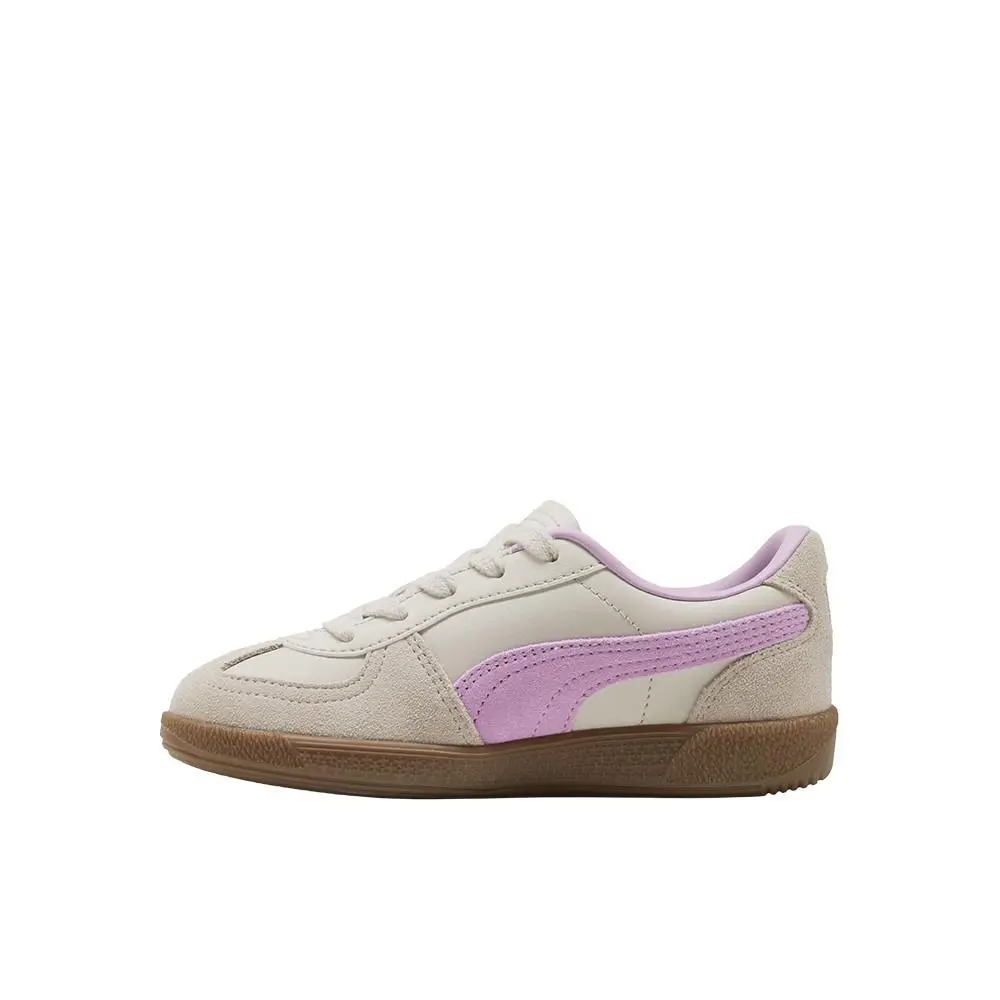 Puma shoes - PUMA Palermo Leather Lace Up  Youth - 39727615 - Beige (UPC: 199260766433) 1