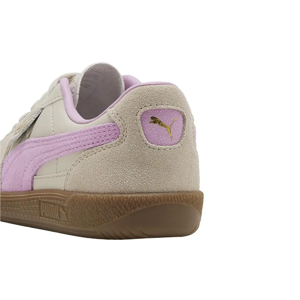 Puma shoes - PUMA Palermo Leather Lace Up  Youth - 39727615 - Beige (UPC: 199260766433) 5