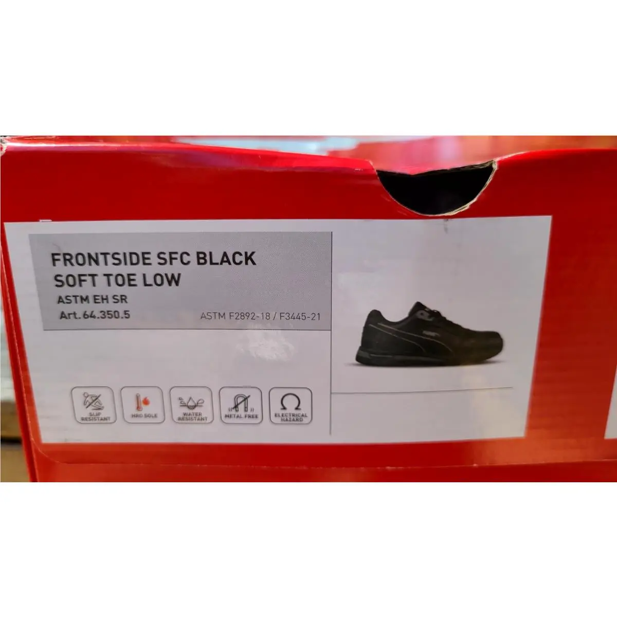 Puma shoes - Puma Safety Frontside SFC - Safety Frontside SFC - 643505 - Black (UPC: 885818023560) 12