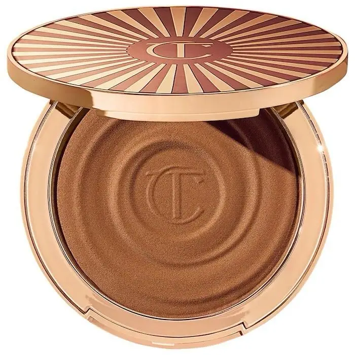 Charlotte Tilbury Beautiful Skin Sun Kissed Glow Bronzer Anti Aging Medium