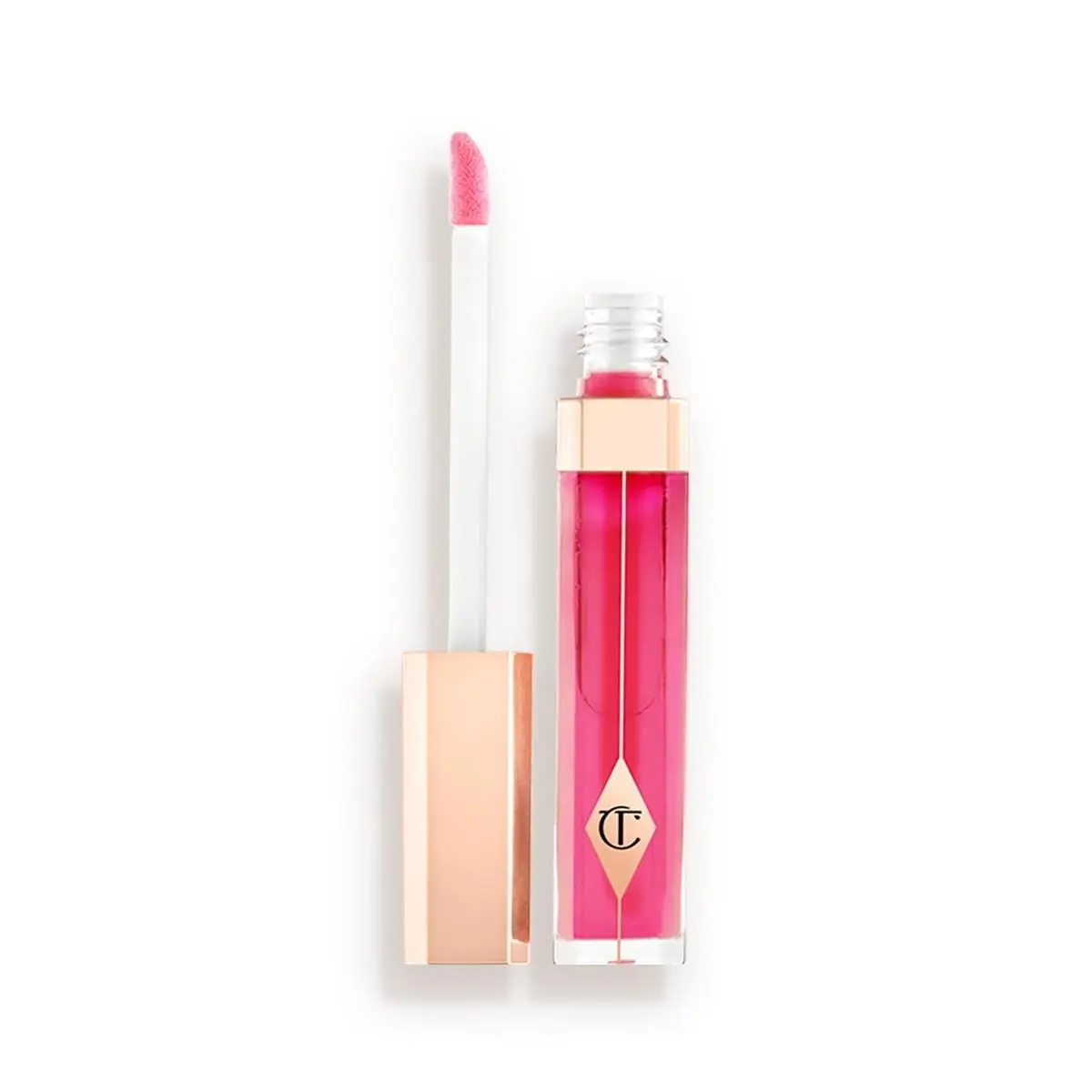 Charlotte Tilbury Lip Lustre Hydrating Lip Gloss - Candy Darling Fuchsia