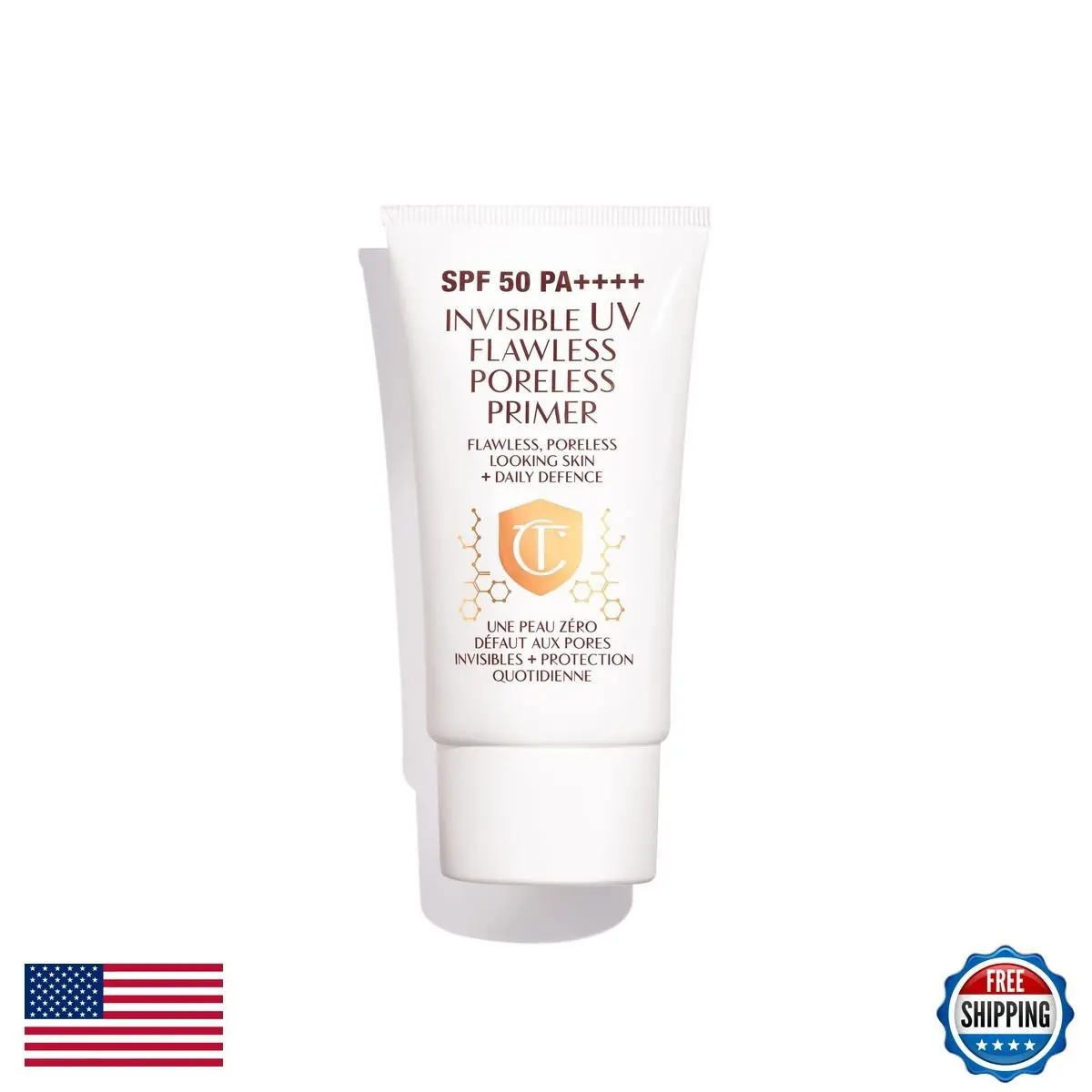 Charlotte Tilbury Invisible UV Flawless Makeup Primer - Daily Sunscreen