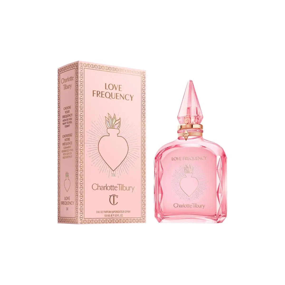 Charlotte Tilbury Love Frequency 3.3 oz Eau de Parfum Spray Women Perfume Gift