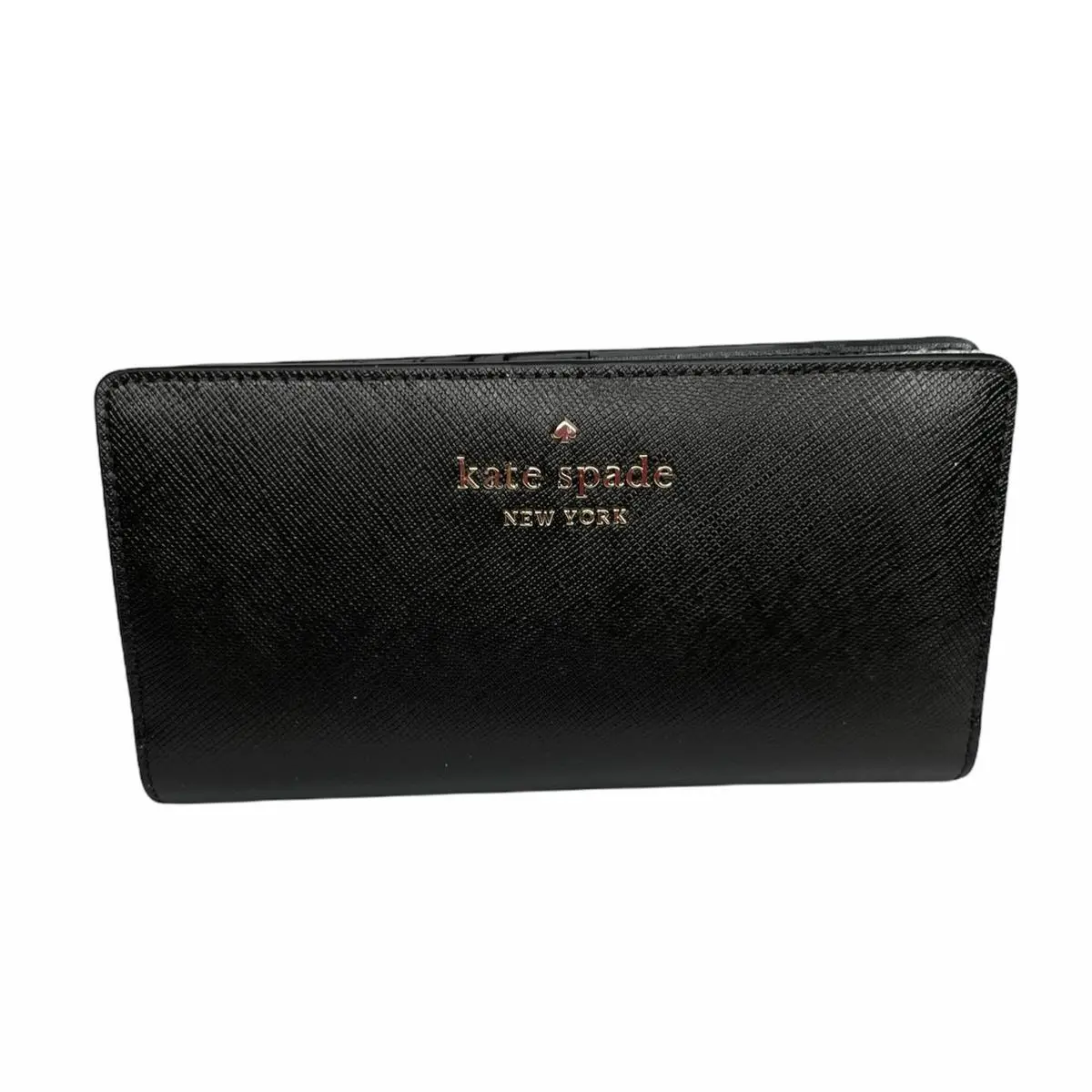 Staci Black Slim Bifold Wallet by Kate Spade