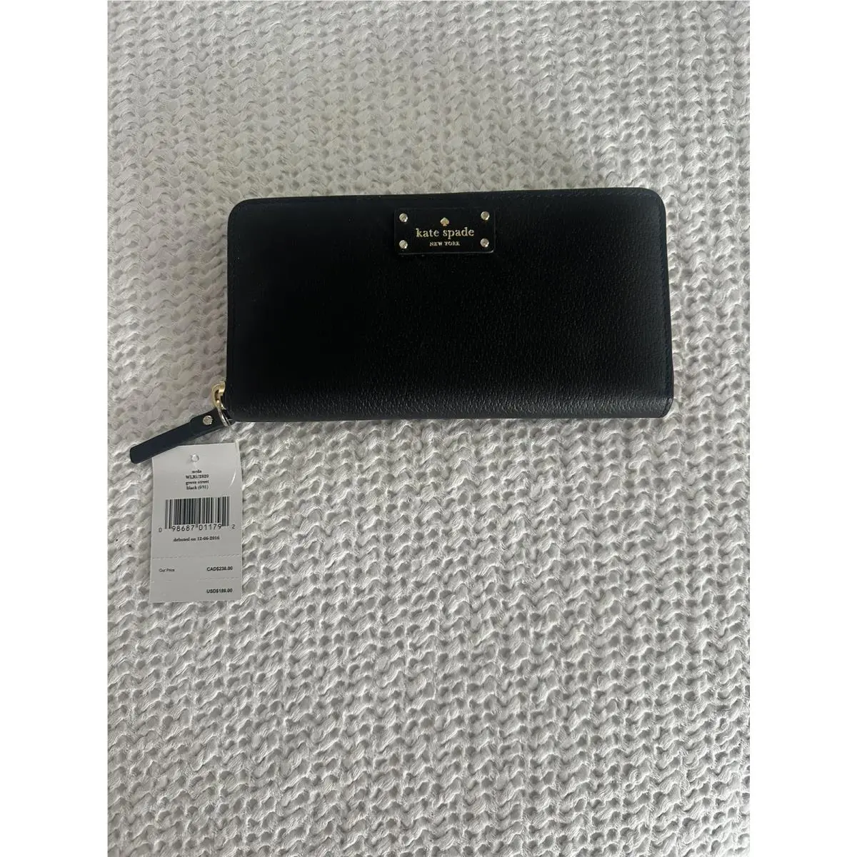 Kate Spade Wallet Black New