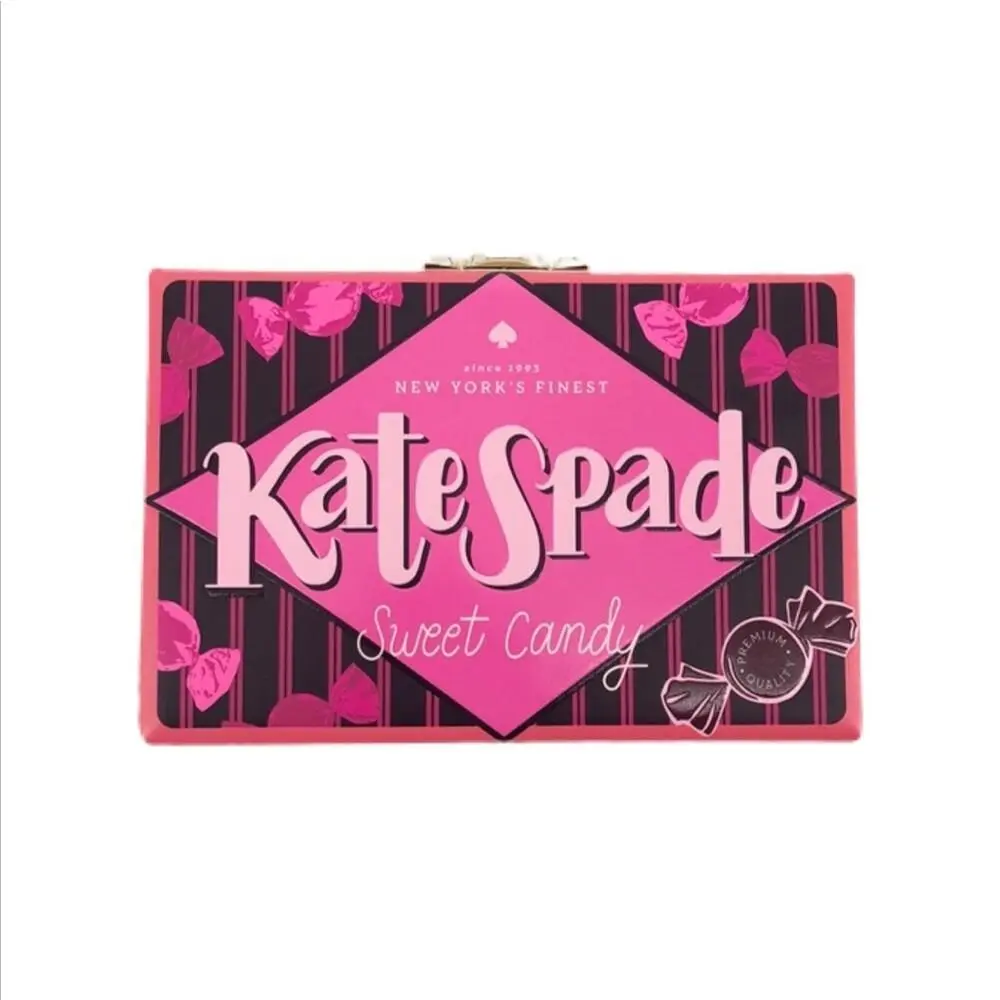 Women`s Kate Spade Pink Candy Shop Candy Wrapper Clutch