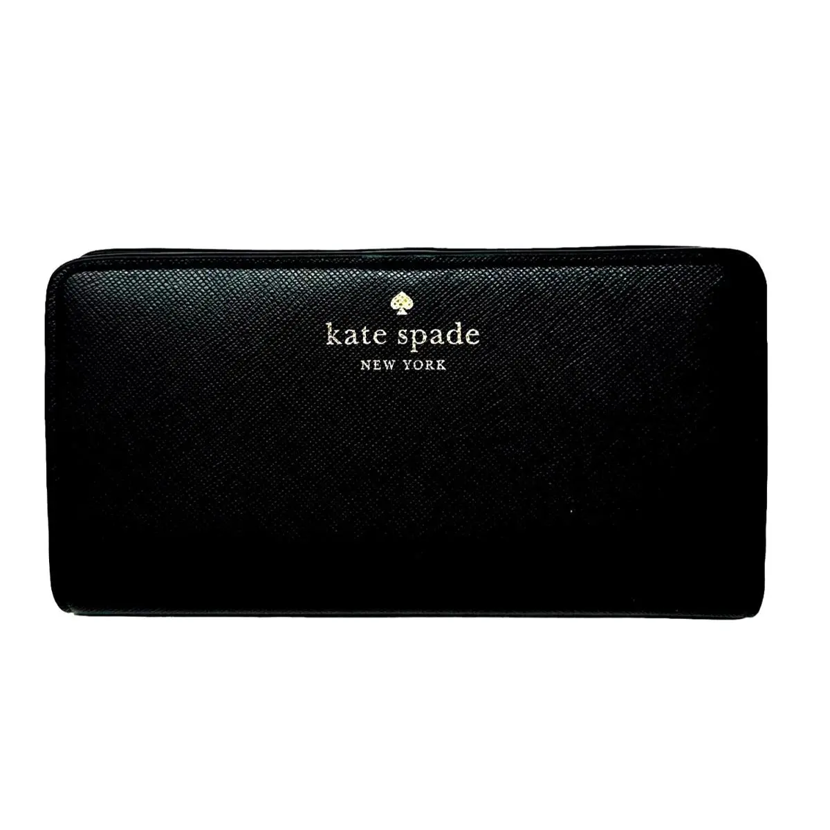 Kate Spade Schuyler Large Slim Bifold Wallet Black KE813
