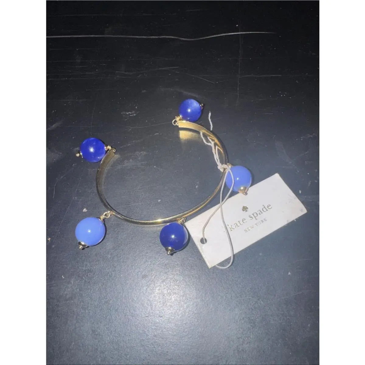 Second Nature Blue Multi Cuff Bracelet by Kate Spade