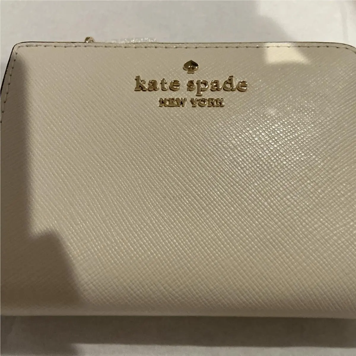 Kate Spade Madison Sm Zip Wallet Meringue Color