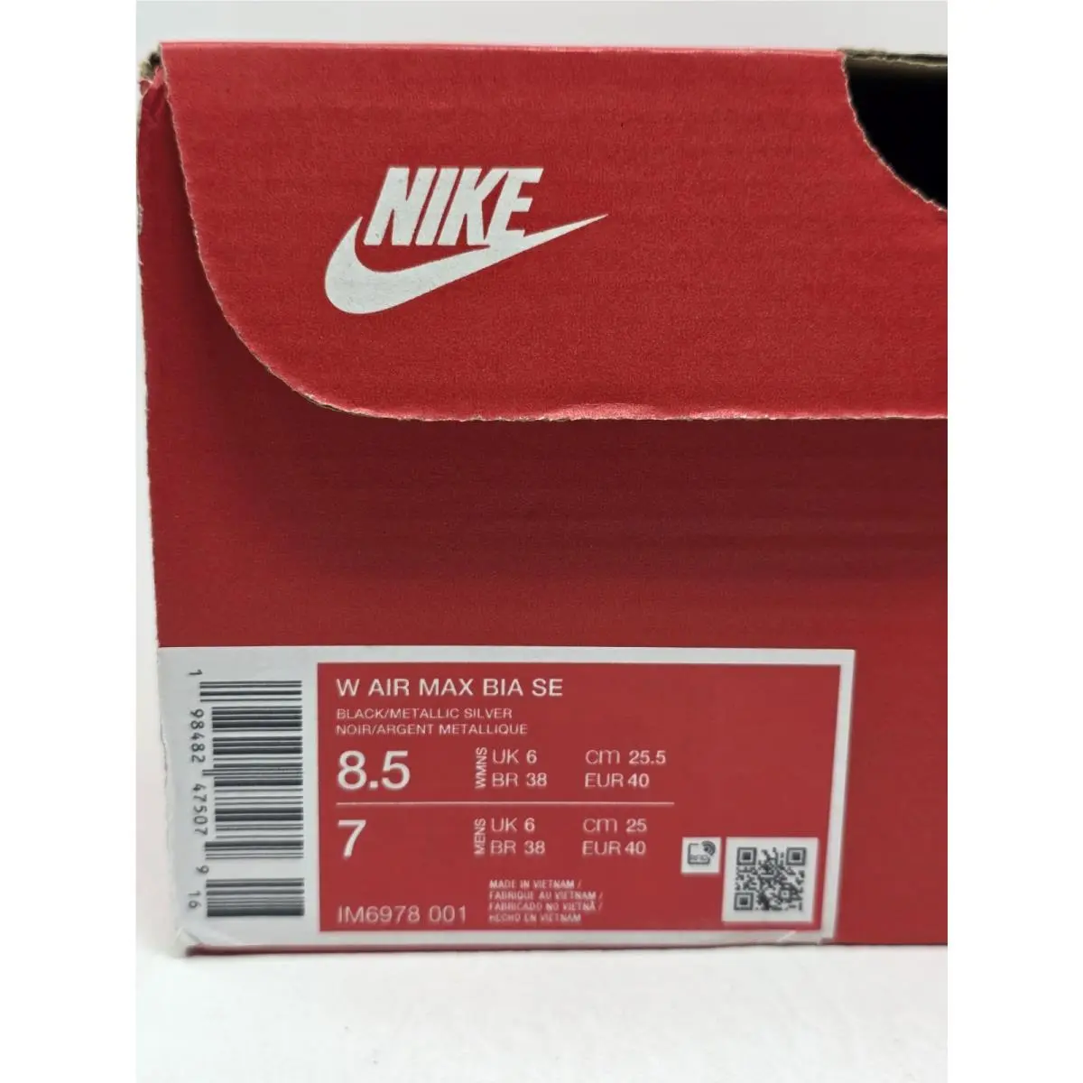 Nike shoes - Nike AIR MAX BIA - AIR MAX BIA - IM6978-001 - Black 1