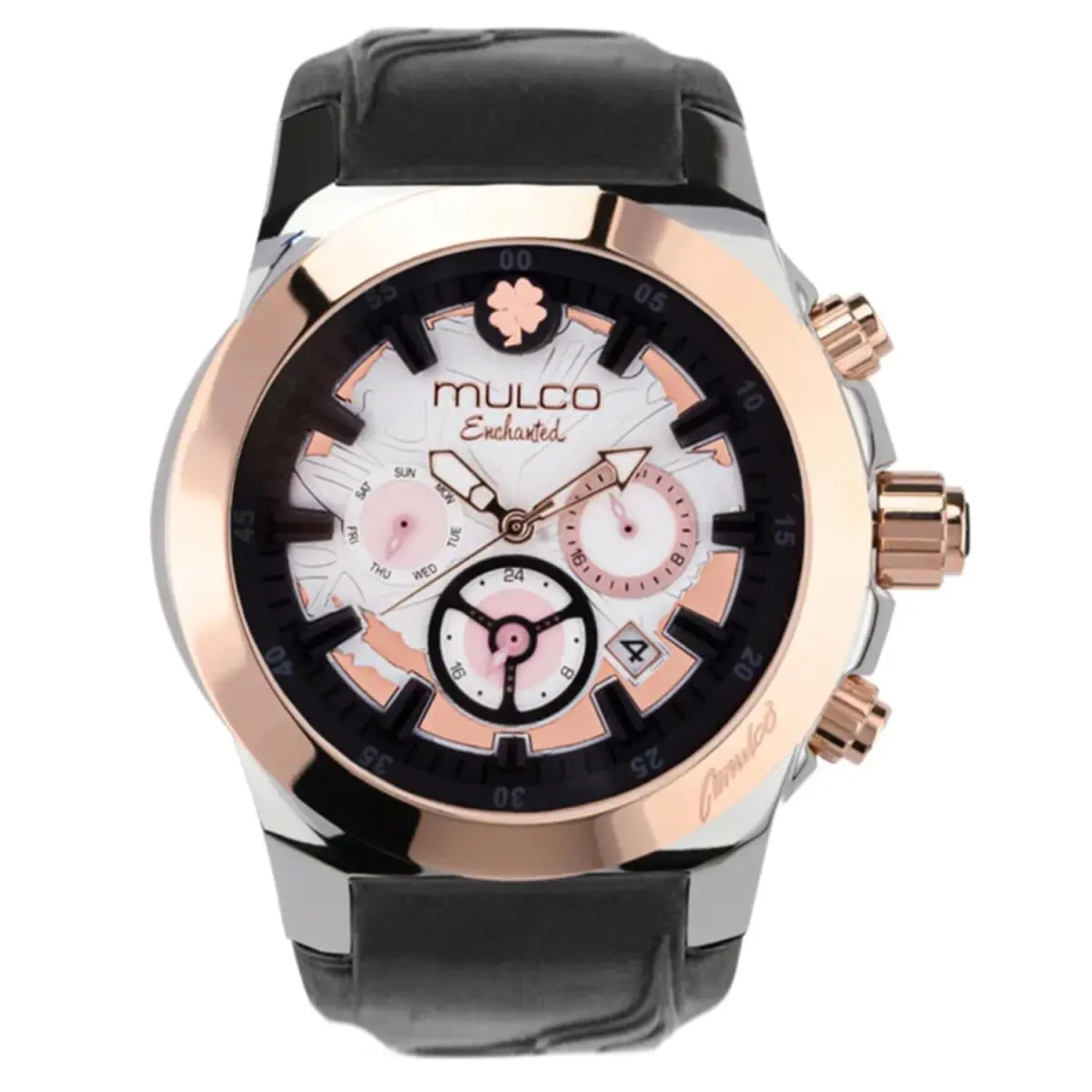 Luxury Waterproof Watch For Women Rose Gold Stainless Steel Analog by Mulco