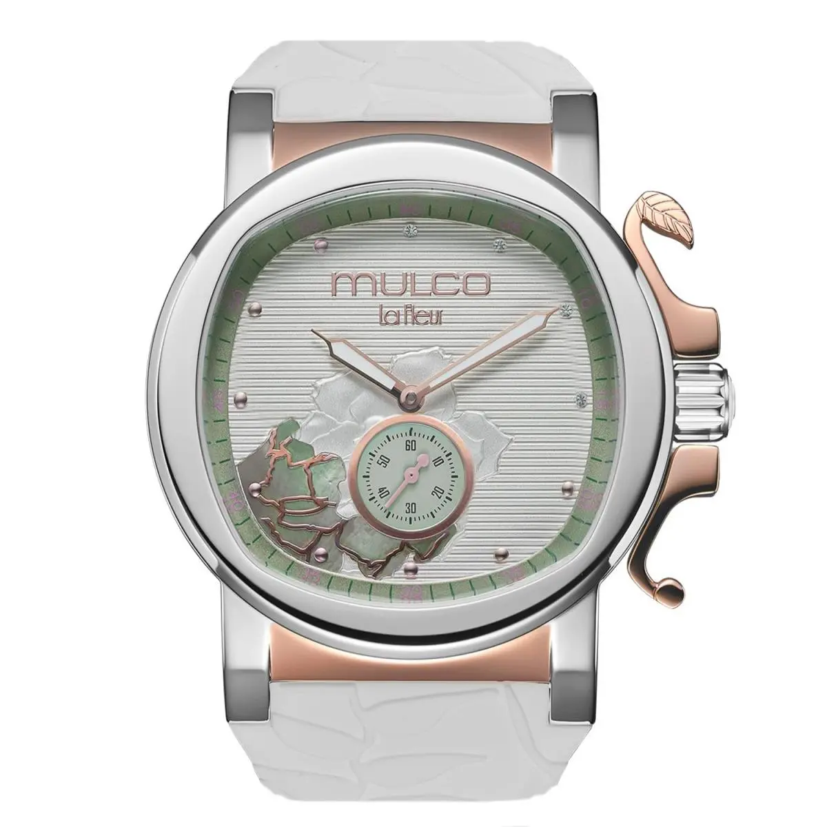 Luxury Waterproof Watch For Women Rose Gold Stainless Steel Analog by Mulco