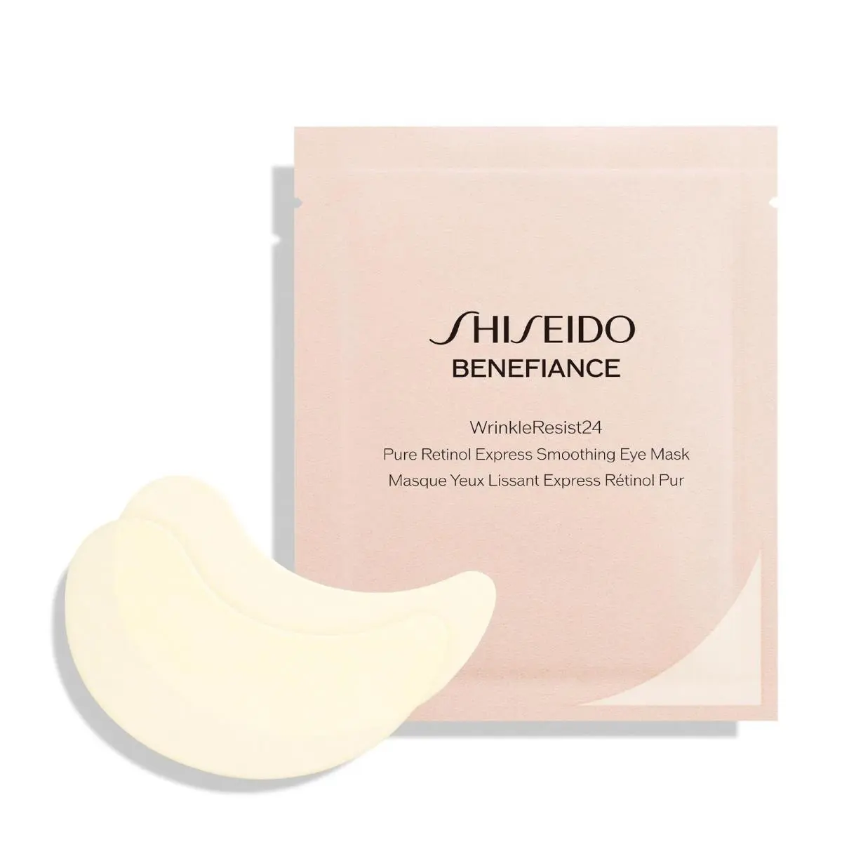 Eye Mask Retinol Wrinkle Resist 12 Count Pack  Benefiance Pink Pure Sets by Shiseido