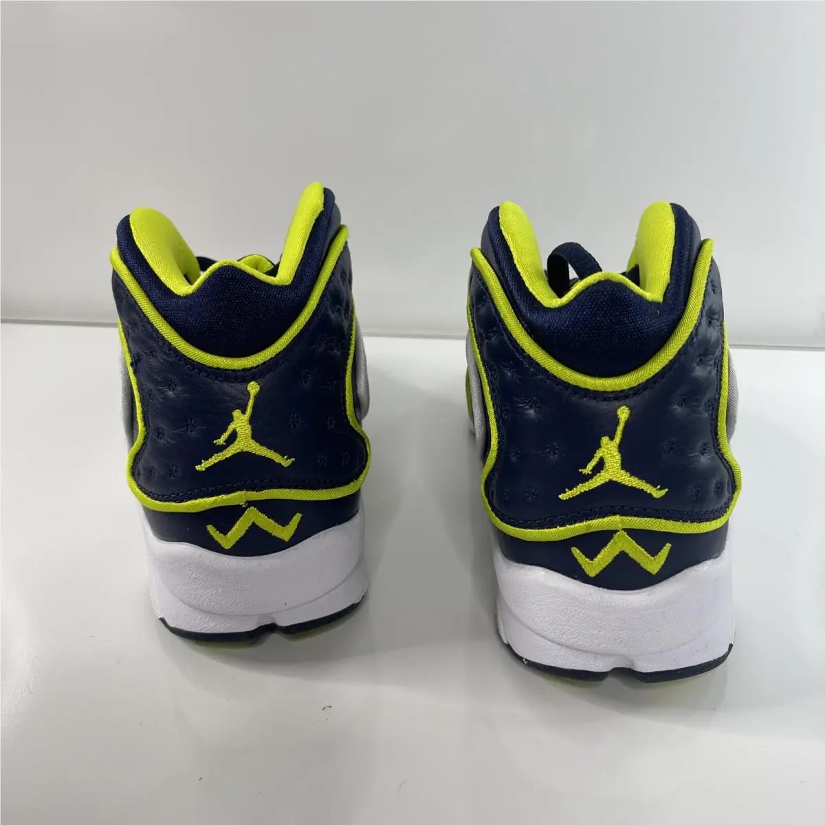 Nike shoes - Jordan OG - CW0907-400 - College Navy/White/Venom Green 10