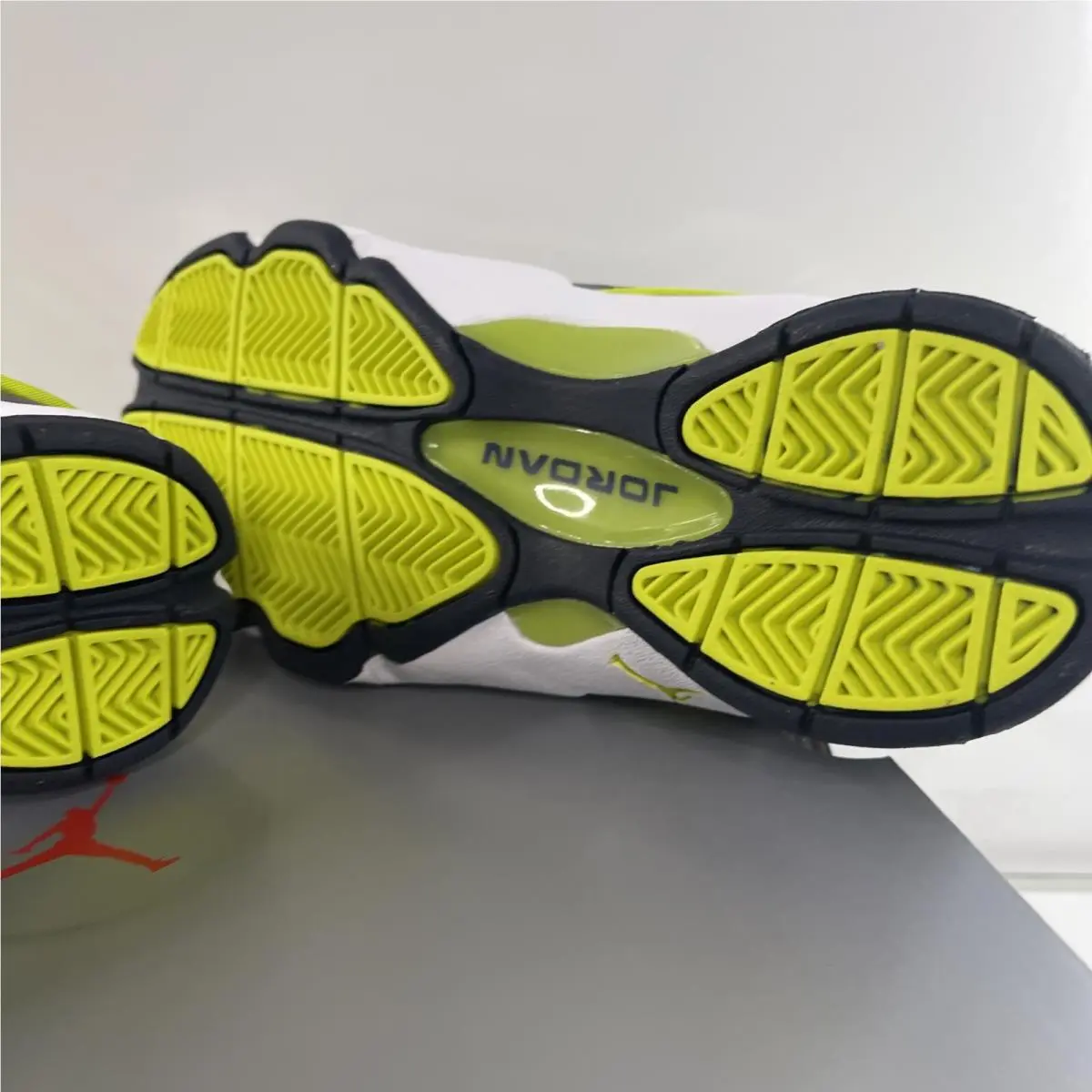 Nike shoes - Jordan OG - CW0907-400 - College Navy/White/Venom Green 13