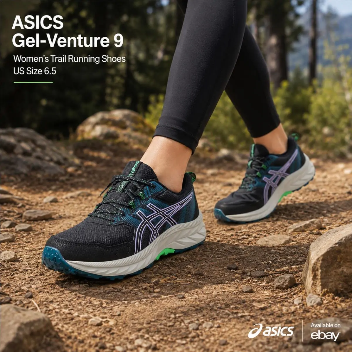 Asics shoes - Black 8